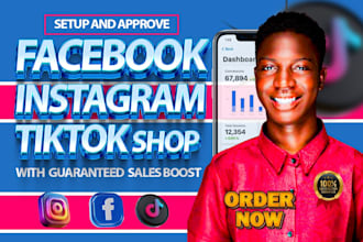 setup tiktok shop fix facebook and instagram meta shop