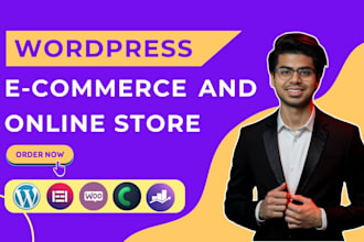 design, redesign, wordpress ecommerce, and woocommerce website