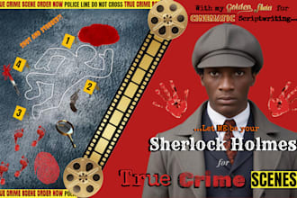 write compelling youtube true crime and police bodycam video script
