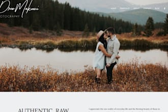 design photography wedding website with online booking, pixieset pixpa, zenfolio