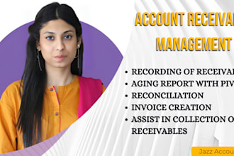 manage your accounts receivable, aging and reconciliation