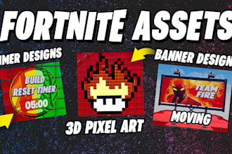 make custom 3d fortnite creative uefn assets images objects