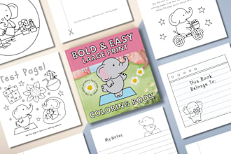 design a plus content for your amazon kdp coloring book