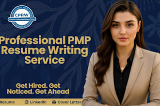 write a professional project manager, program manager, coordinator, pmp resume