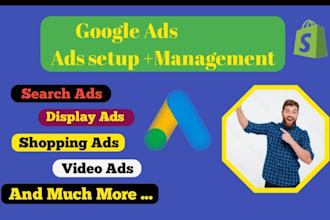 setup, menage and optimize your google ads, ppc campaign