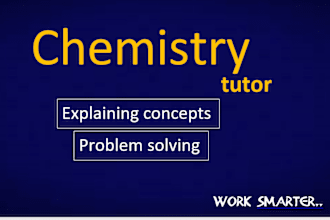 be your online chemistry tutor and explain problems