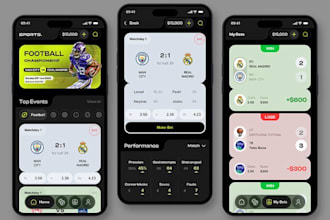 develop sport betting app, crypto bet app, live bet web, golf bet web, cricket