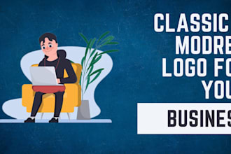 create classic and modren logo for your business
