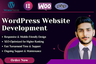 build a wordpress website