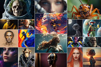 create ai generated art, character to spark your imagination