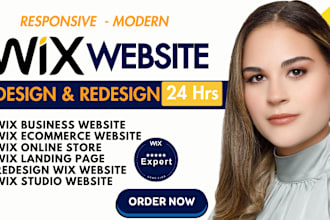 build wix studio website, redesign wix studio, creative interactive wix website
