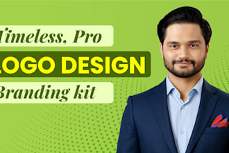 design a timeless logo for your business and branding kit