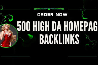 do 300 da50 blog rolls sidebar footer dofollow SEO homepage backlinks
