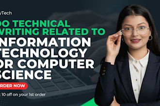 do technical writing related to information technology and computer science