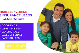 generate life insurance leads insurance website iul insurance lead generation