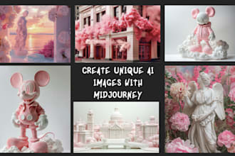 unique ai images with midjourney creative visual artworks