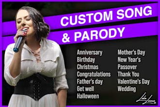create and sing you a custom song or parody