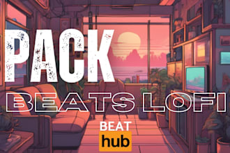 produce a pack of royalty free lofi hip hop songs for you
