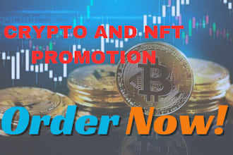 do crypto token promotion and nft marketing on youtube