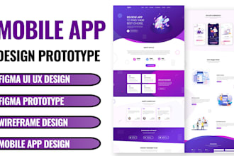 do elite app design prototype, app UI UX design, figma prototype, wireframe