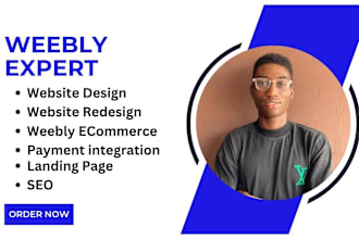 design weebly website, build weebly or redesign weebly website