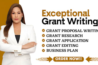 do grant writing, apply for grants, grant research, grant proposals