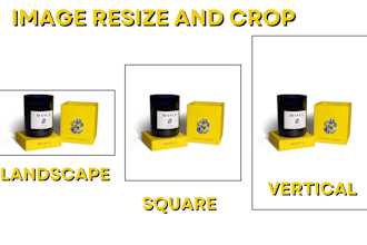 do bulk image resize, cropping perfectly