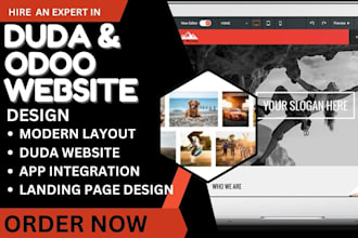 design duda odoo weebly wix webflow prestashop squarespace bubble website