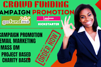 do indiegogo, kickstarter, gofundme, crowdfunding campaign promotion