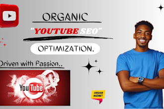 be your certified youtube seo expert for organic growth