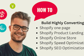 redesign shopify one page shopify product landing page shopify product listing