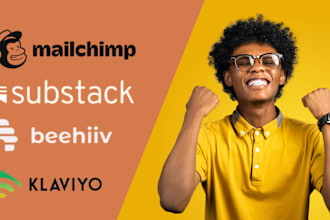 mailchimp beehiv newsletter design substack beehiv klaviyo template email design