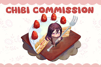drawing chibi for fanart oc or couple