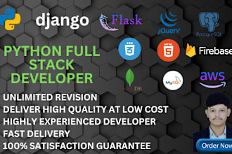 develop web app  and fix bugs in django, python