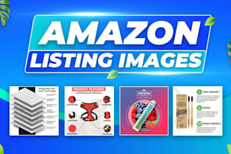 do amazon product pictures, listing images, infographic design or photo editing