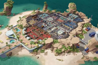 1v1 your fortnite map mechanics  aesthetics or design the whole island