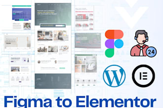 convert figma designs to elementor, figma to wordpress