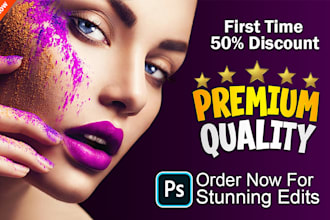 do any photoshop editing job, fix ai image editing, add or remove object fast