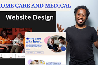 medical website, school website, homecare website, healthcare website