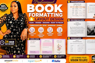 format design manuscript, educational journal workbook, textbook curriculum plan