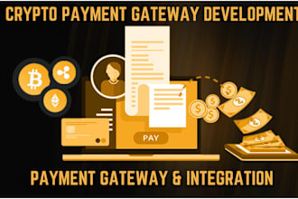 develop crypto payment gateway to your website