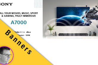 design product advertising banners for digital campaigns and e commerce