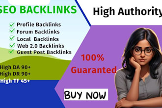 create do follow SEO backlinks, forum profile and guest post
