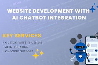 do professional website development with ai chatbot integration