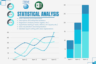 do statistical data analysis in spss, stata or excel