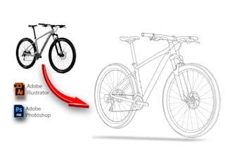 draw anything into clean line art, diagram and coloring book