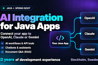build ai powered java apps with openai, claude or gemini