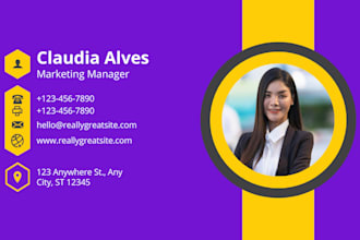 design business cards for your company and business