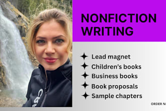 write your book proposal as a ghost book writer, ebook ghostwriter, ebook writer