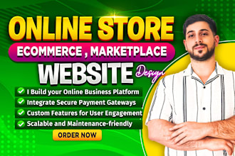 create your online store, website, ecommerce, or marketplace
